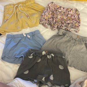 4 toddler shorts 1 toddler skort